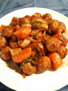 うちの酢豚♪肉団子で作る簡単レシピ♪-レシピのメイン写真