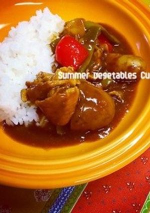 夏野菜カレー-レシピのメイン写真