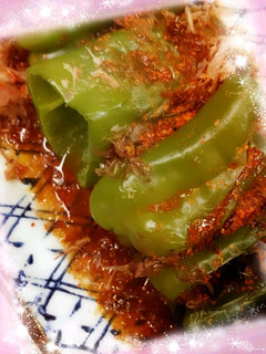 まるごとピーマンポン酢.....-レシピのメイン写真
