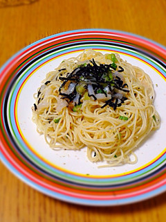 たらこといかそうめんの冷製パスタ-レシピのメイン写真