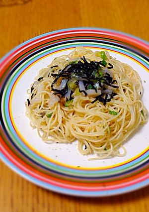 たらこといかそうめんの冷製パスタ-レシピのメイン写真