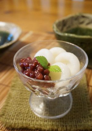 米粉でモチモチ☆白玉だんご-レシピのメイン写真