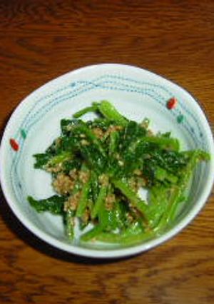 ほうれん草の胡麻和え-レシピのメイン写真