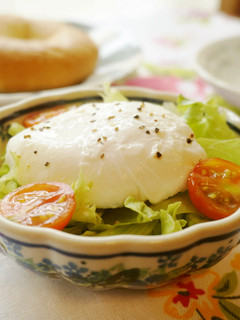 朝食に☆ポーチドエッグサラダ-レシピのメイン写真