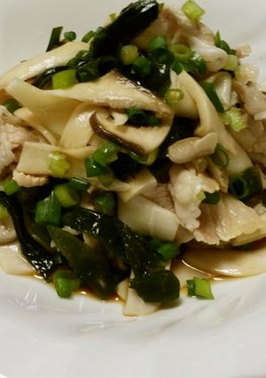 コリコリ食感！豚しゃぶエリンギ-レシピのメイン写真