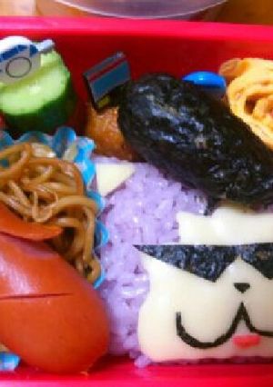 妖怪ウォッチ キャラ弁 ワルニャン-レシピのメイン写真