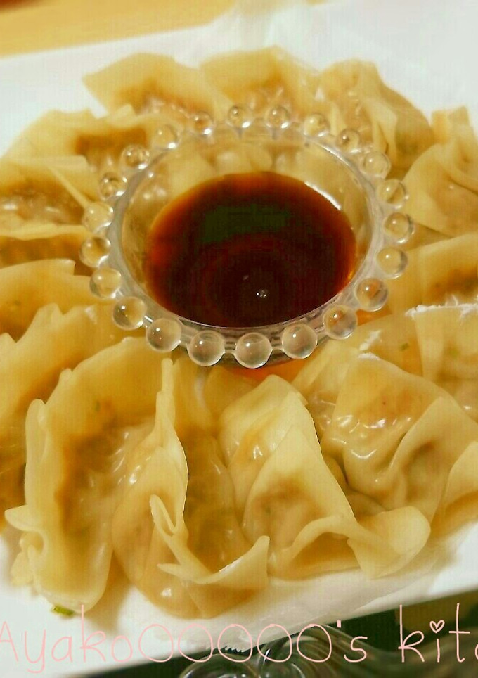 炊飯器で簡単♪蒸し餃子-レシピのメイン写真