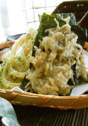 天ぷら粉で簡単☆じゃこの磯辺揚げ-レシピのメイン写真