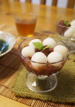 セブンイレブン風☆白玉ぜんざい-レシピのメイン写真