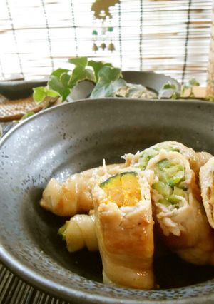 簡単☆かぼちゃの肉巻き-レシピのメイン写真