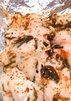 鶏と梅昆布の蒸し焼き-レシピのメイン写真