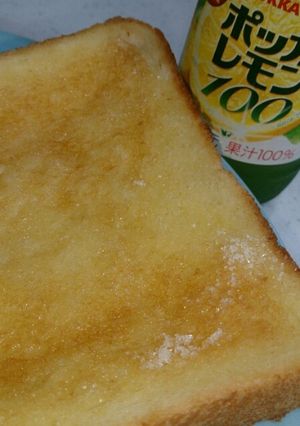 レモンシュガートースト-レシピのメイン写真