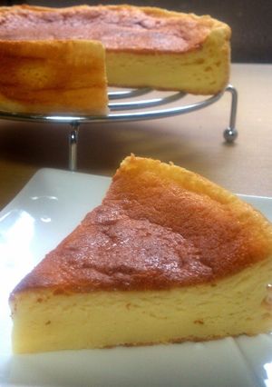 HMで＊ヨーグルトスフレチーズケーキ♦-レシピのメイン写真