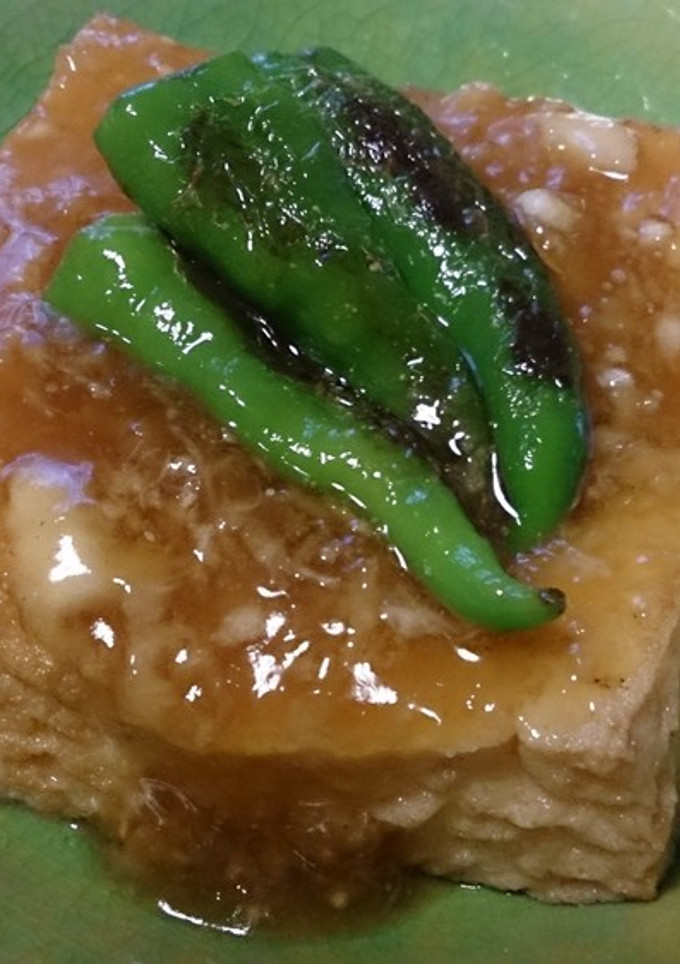 厚揚げのみぞれあんかけ-レシピのメイン写真