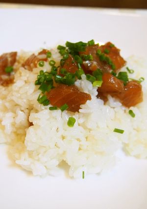 サーモンの漬けご飯-レシピのメイン写真
