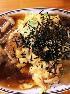 ゆかりご飯の和風オムライス-レシピのメイン写真