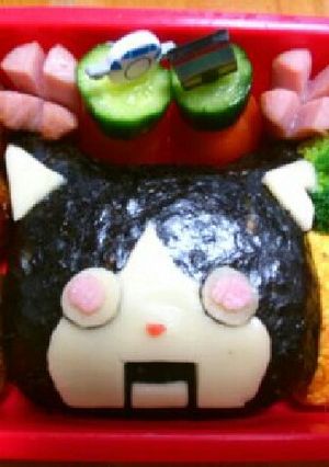 妖怪ウォッチ キャラ弁 ロボニャン-レシピのメイン写真