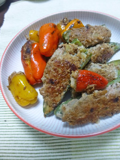 色々ピーマンの肉詰め-レシピのメイン写真