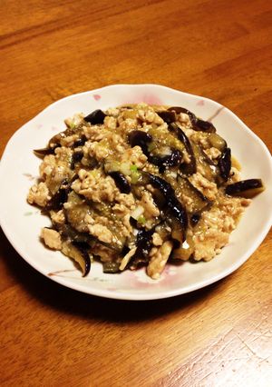 辛さ控えめ麻婆茄子風-レシピのメイン写真