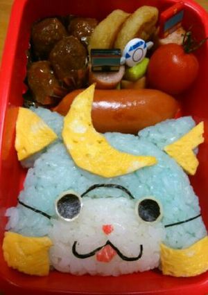 妖怪ウォッチ キャラ弁 ブシニャン-レシピのメイン写真
