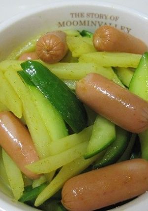 夏のスパイシーサラダ　カレー風味-レシピのメイン写真