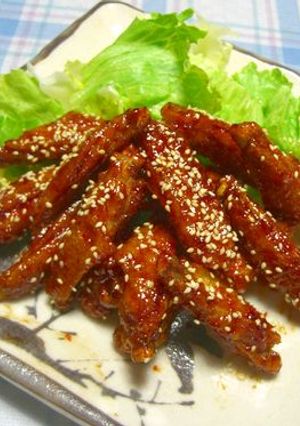 カリっとジューシー♥甘辛チキンバー-レシピのメイン写真