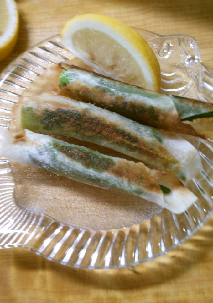 オクラ 餃子 春巻きの皮で！簡単おつまみ-レシピのメイン写真