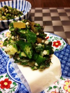 ❀オクラ&沢庵の和え物-レシピのメイン写真