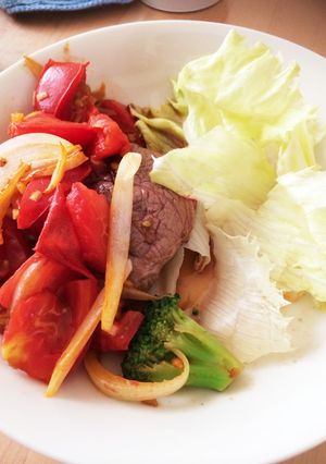 ラムステーキwithトマトソース-レシピのメイン写真