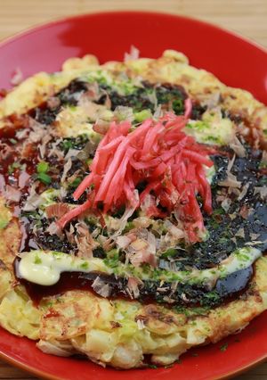 じゃがいも入りのお好み焼き-レシピのメイン写真