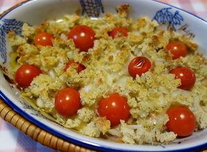さばトマトパン粉焼き☆トースターで簡単♪-レシピのメイン写真