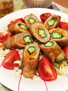 カレー風味♡がおいしい肉巻き-レシピのメイン写真
