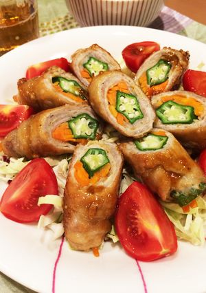 カレー風味♡がおいしい肉巻き-レシピのメイン写真