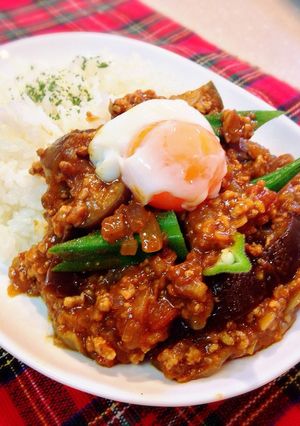 簡単!わさび香るキーマカレー-レシピのメイン写真