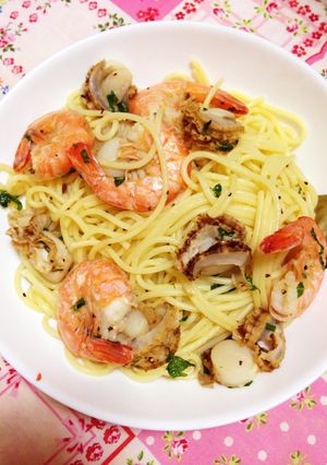 簡単＊海鮮パスタ-レシピのメイン写真