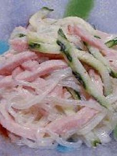 春雨サラダ~ゴマ風味~-レシピのメイン写真