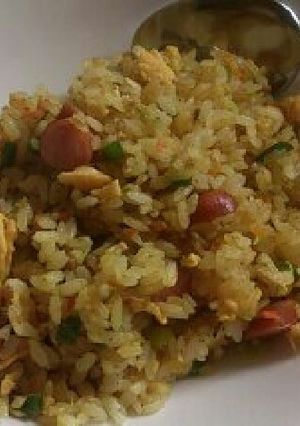 タコライスの肉味噌でカレーピラフ-レシピのメイン写真