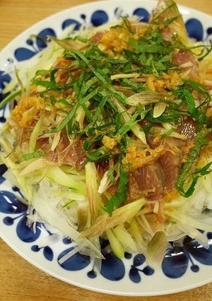 生かつおの塩レモン仕立て-レシピのメイン写真
