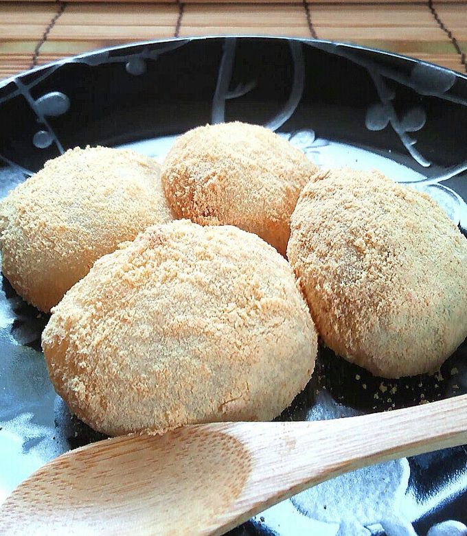 セブンイレブン風黒みつとろ〜りきなこもち by Tommy☆ママ