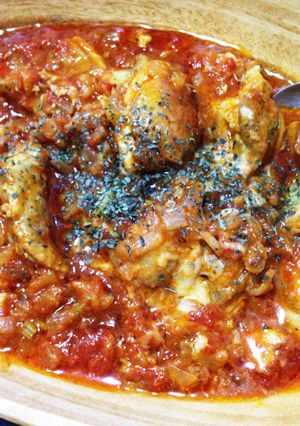 ☆簡単トマトチキン煮込み☆-レシピのメイン写真