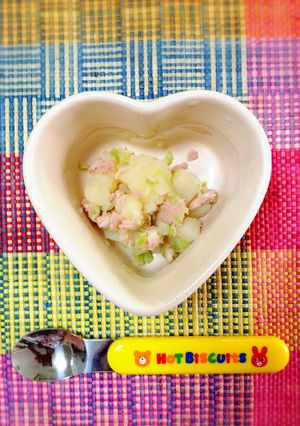 離乳食完了期♡ツナポテサラ-レシピのメイン写真