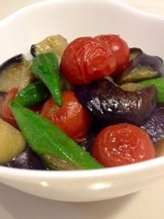 夏野菜の煮浸し-レシピのメイン写真