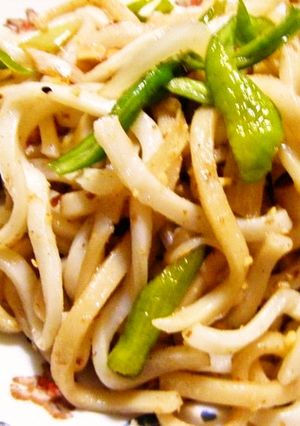にんにく醤油の焼きうどん-レシピのメイン写真