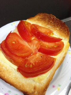 ノンオイル☆とまとチーズトースト-レシピのメイン写真