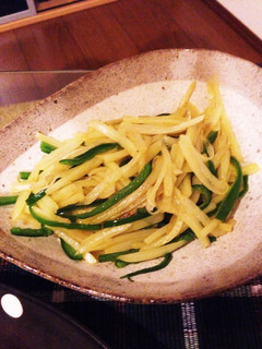 あっさり☆じゃがいもとピーマンの炒め物-レシピのメイン写真