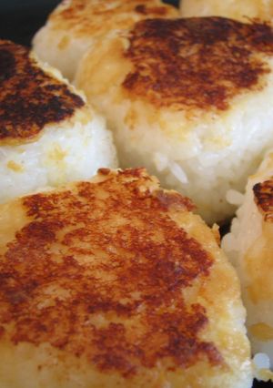 にんにく味噌の焼きおにぎり♫-レシピのメイン写真