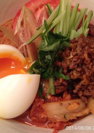 ピビン麺〜ピリ辛豚キムチ-レシピのメイン写真