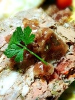 簡単!低糖質!豚肉のテリーヌ-レシピのメイン写真