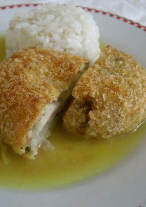 カレースープ☆今日はコロッケと！-レシピのメイン写真