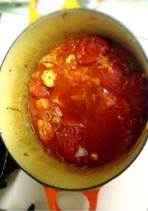 カゴメトマトソース煮-レシピのメイン写真